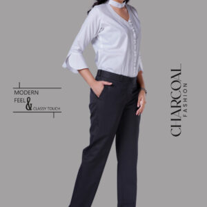 Dark Grey Formal Trousers