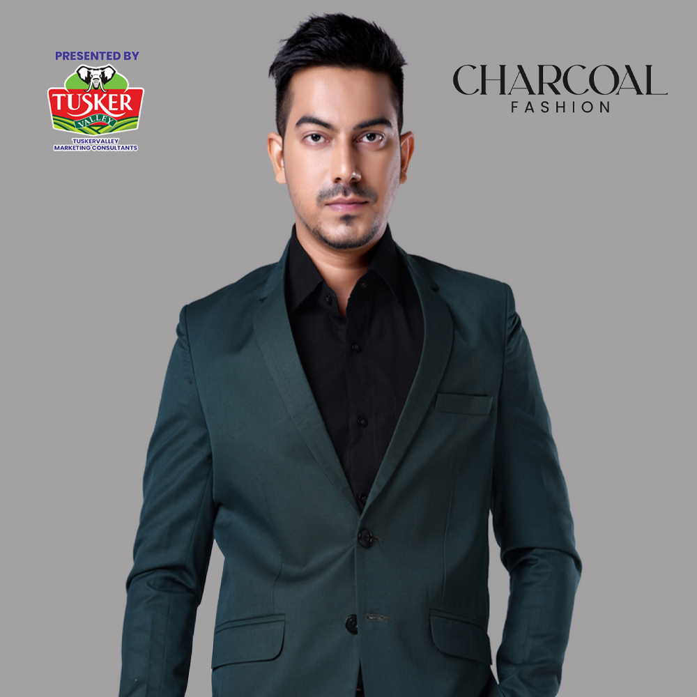 Men's Dark Forest Green Blazer