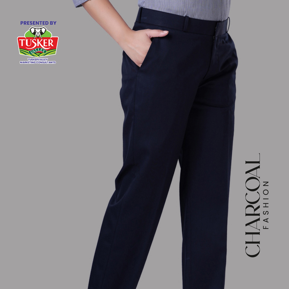 Dark Navy Formal Trousers