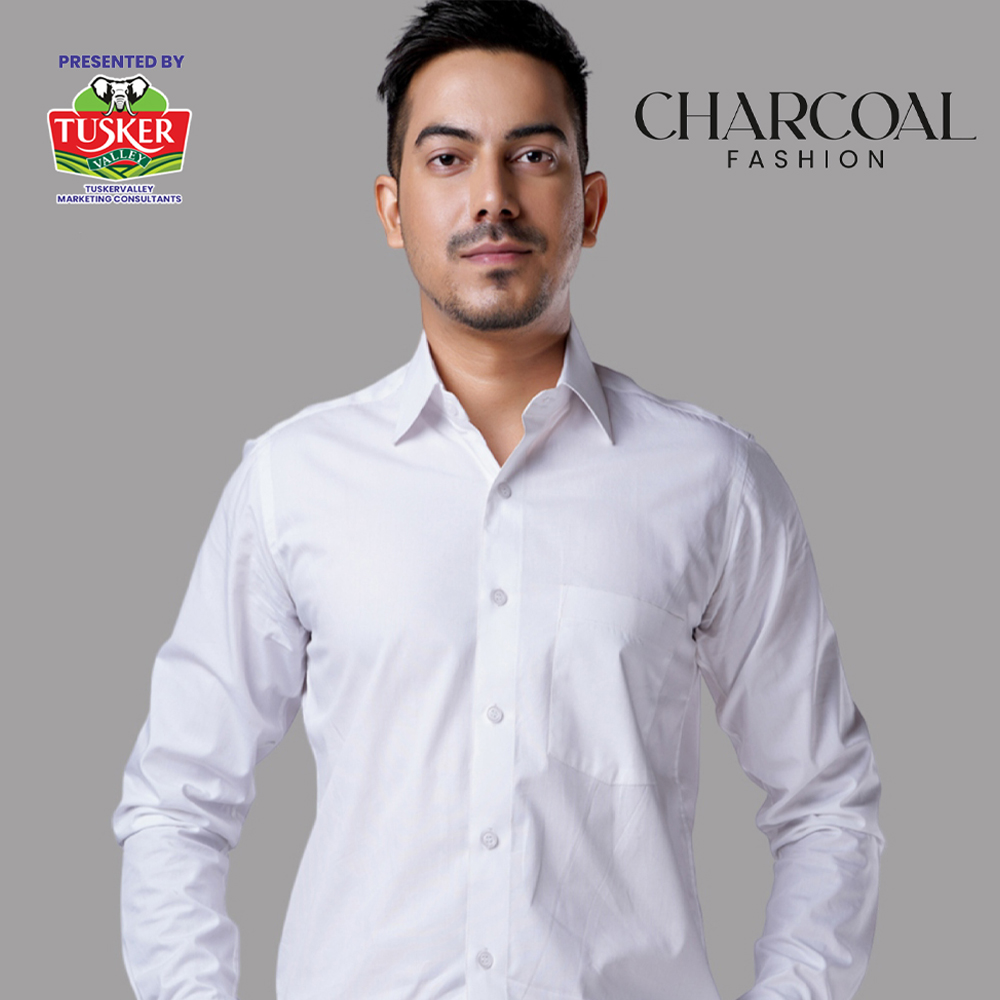Men's White Business Shirt Regular Fit
