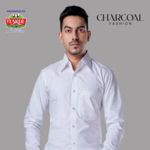Men's Crisp White Formal Shirt