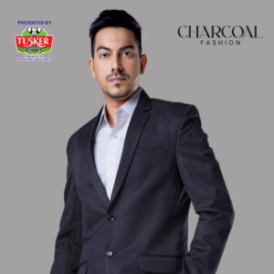 Men's Charcoal Grey Formal Blazer